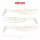 Reiva Flat Minnow Shad 12,5cm Pearl Dot Leurre Souple 3pcs