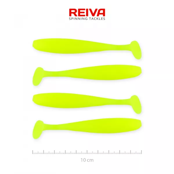 Reiva Flash Shad 10cm 4 pièces/paquet Leurre en plastique