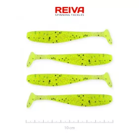 Reiva Flash Shad 10cm 4 pièces/paquet Leurre en plastique