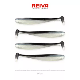 Reiva Flash Shad 10cm 4 pièces/paquet Leurre en plastique