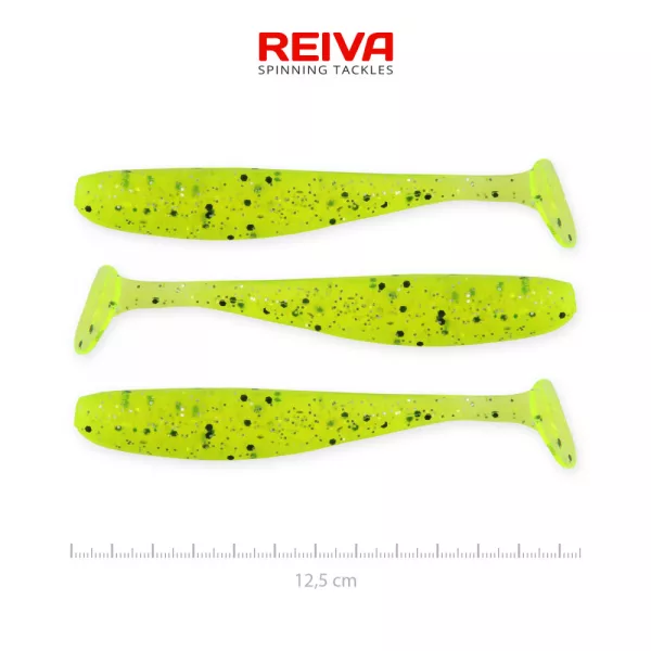 Reiva Flash Shad 12,5cm 3 pièces/paquet Leurre en plastique