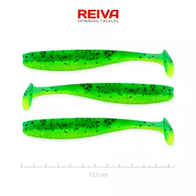 Reiva Flash Shad 12,5cm 3 pièces/paquet Leurre en plastique