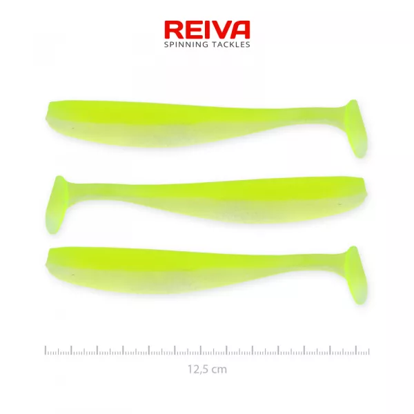 Reiva Flash Shad 12,5cm 3 pièces/paquet Leurre en plastique