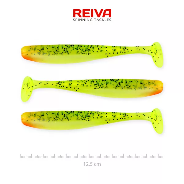 Reiva Flash Shad 12,5cm 3 pièces/paquet Leurre en plastique