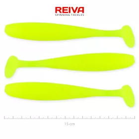Reiva Flash Shad 15cm 3 pièces/paquet Leurre en plastique