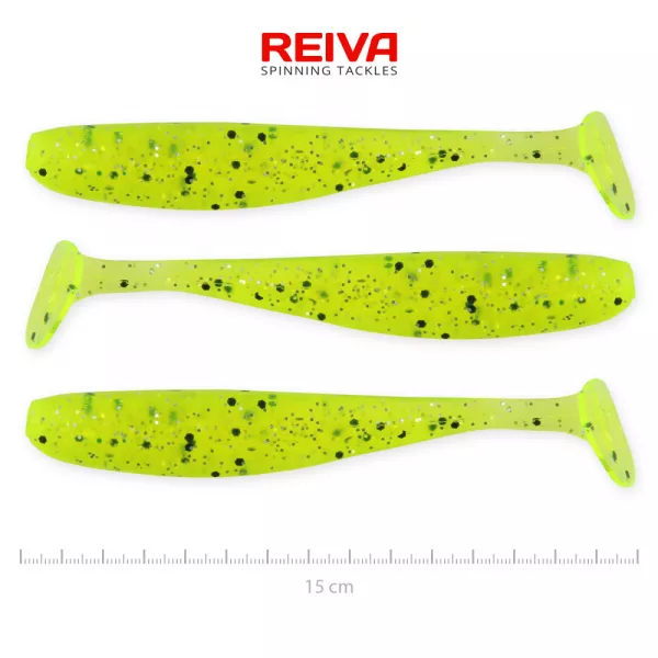 Reiva Flash Shad 15cm 3 pièces/paquet Leurre en plastique