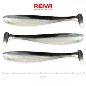 Reiva Flash Shad 15cm 3 pièces/paquet Leurre en plastique