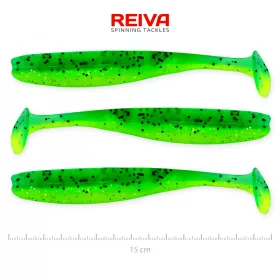Reiva Flash Shad 15cm 3 pièces/paquet Leurre en plastique