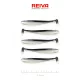 Reiva Flash Shad 7,5cm 2,26gr 5 pièces/paquet Leurre en plastique