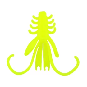   Reiva NYMPH 6cm 12 pièces/paquet Fluo Vert Leurre en plastique