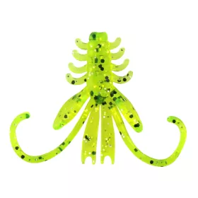   Reiva NYMPH 6cm 12 pièces/paquet Fluo Vert Paillettes Leurre en plastique