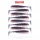 Reiva Stream Shad Purple Pearl 8cm Plasztik Csali 8db