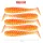 Reiva Stream Shad Shiny Orange 12,5cm Plasztik Csali 5db