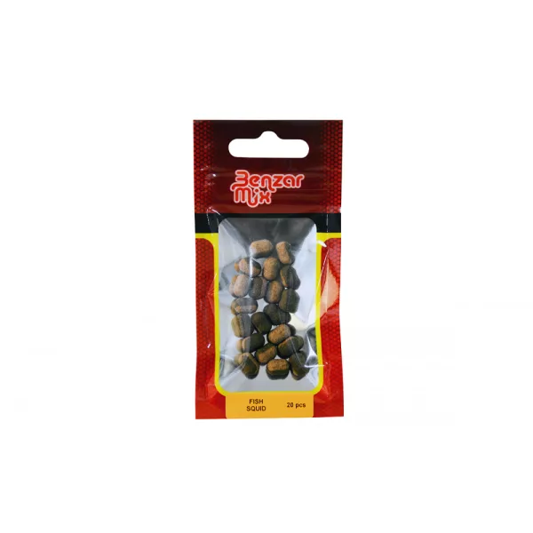 Benzar Mix Instant Wafter Dumbell 8mm Marron-Marron clair Poisson-Calamar