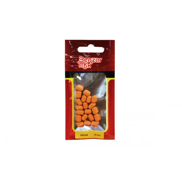 Benzár Mix Instant Dumbell Orange Brème Carpe Wafter 8mm 20 pièces