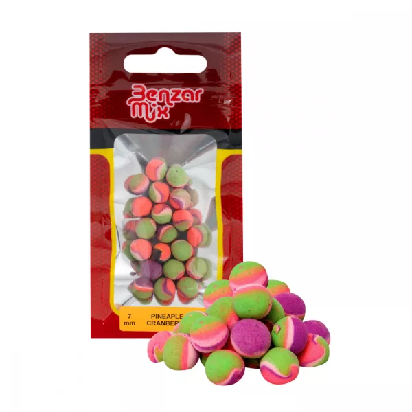 BENZAR MIX INSTANT 4C MÉTHODE POP UP 7MM JAUNE, ROUGE, VERT, MARRON