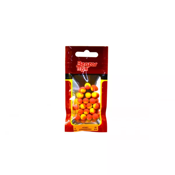 Benzár Mix Instant Bicolor Method Fraise-Miel 8mm Pop Up 20pcs