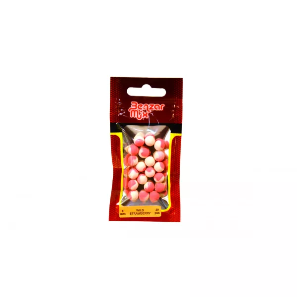 Benzár Mix Instant Bicolor Method Fraise des bois 8mm Pop Up 20pcs