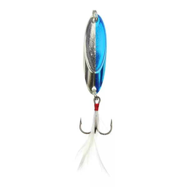 Reiva Cuillère Willow 25gr Argent/Bleu Leurre ondulant