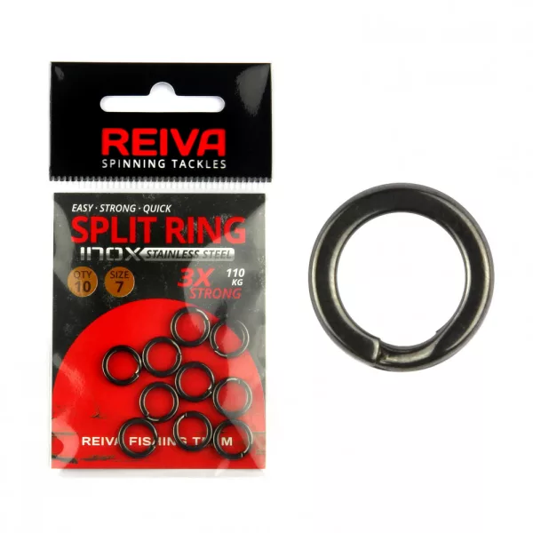 Reiva Anneau brisé Taille 6 10 pièces