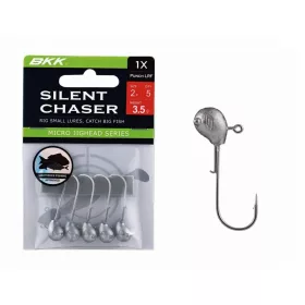   BKK Silent Chaser Microjig - Punch LRF 6#, 1.8g, 5 pièces/paquet Tête de jig
