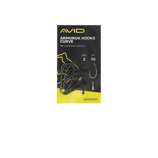 Avid Armorok Hooks Curve Taille 2 Hameçon Carpe
