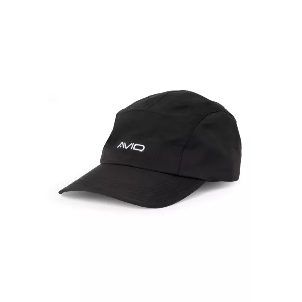 Avid Stealth Black Waterproof 5-Panel Cap Casquette de baseball