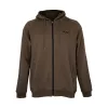 Avid Compound Zip Hoodie Pull à capuche zippé Marron Taille S