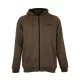 Avid Compound Zip Hoodie Pull à capuche zippé Marron Taille M