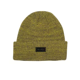 Avid Marl Knit Beanie Bonnet Jaune