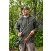 Avid Bearing Zip Hoodie Zöld Zipzáros Pulóver L