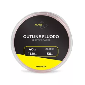 Avid Outline Fluoro 0,55mm Bas de ligne 50m