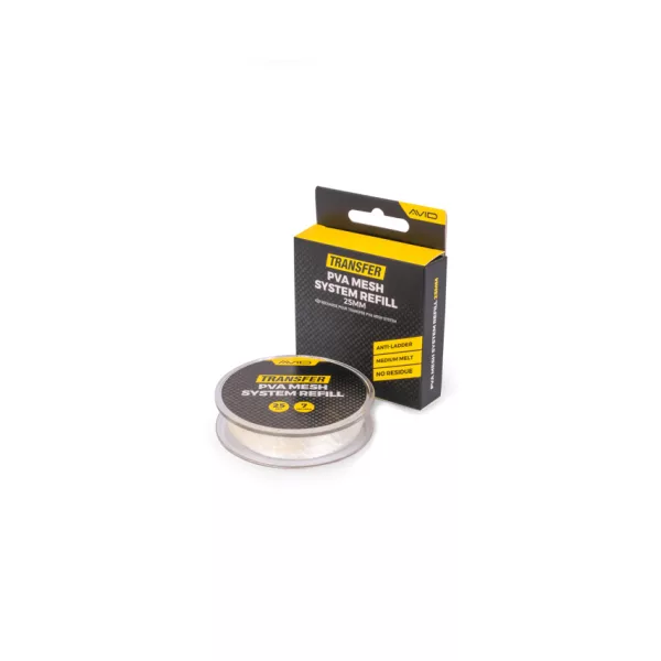 Avid Transfer PVA Mesh System Refill 25mm Recharge Filet PVA 7m