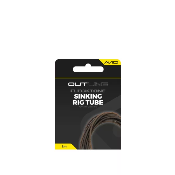 Avid Outline Flecktone Sinking Rig Tube Tube en silicone 2m