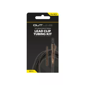 Avid Outline Lead Clip Tungsten Tubing Kit 2pcs