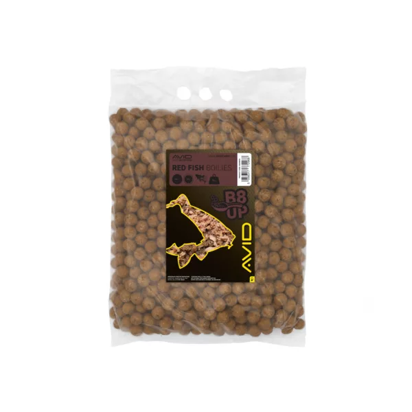 Avid B8-Up Red Fish 20mm Bouillette d'amorçage 5kg