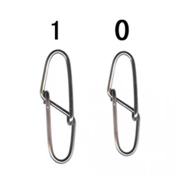 Sakura - AGRAFE DIAMANT EN NICKEL 14KG - # 1 X 10 - ÉMERILLON AGRAFE