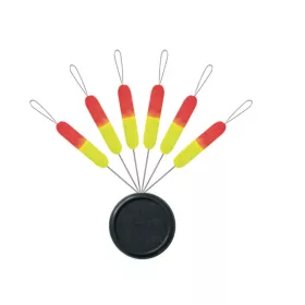   SERT - XT- BLISTER FLOAT STICK N°2 X 6 (FLUO ORANGE/YEL.) - Butée