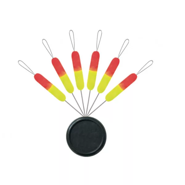SERT - XT- BLISTER FLOAT STICK N°2 X 6 (FLUO ORANGE/YEL.) - Butée