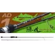 Major Craft Aji-Do 1G AD1-S682L EX.Fast 2,07m 0,2-3gr 2 Részes Pergető Bot