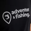 Adventer & Fishing T-shirt à manches courtes noir M