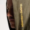 Adventer Sweat à Capuche en Coton Khaki L