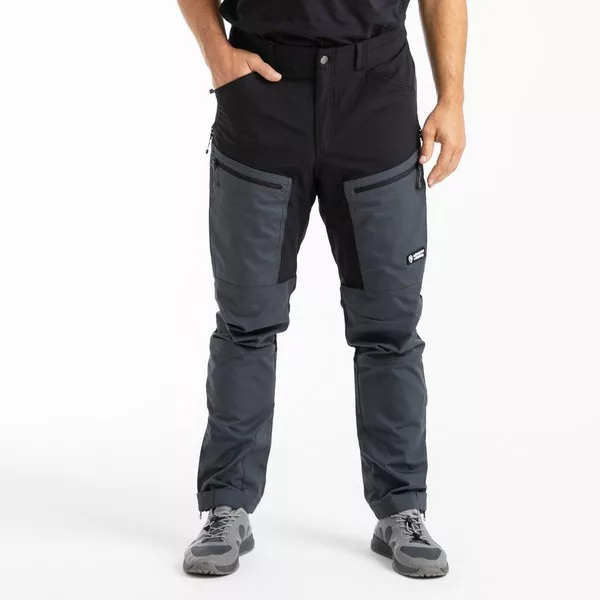 Adventer & Fishing Pantalon Imprégné Dark Shadow Et Noir L