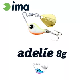 Ima Adelie 8 1,8cm 8gr 001 Bullpin Sardines Spinnerbait