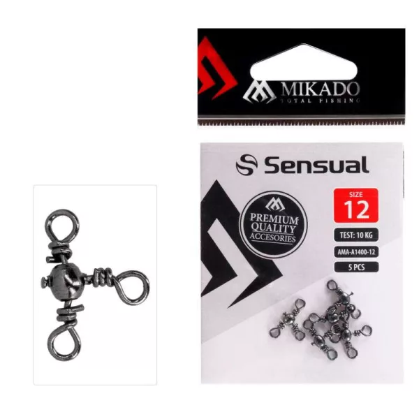 Mikado 8 Crossline Swivel Emerillon 5 pièces