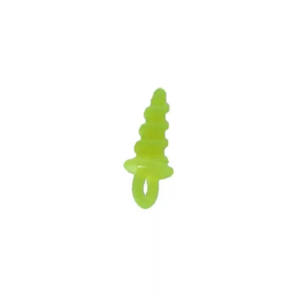 Mikado Bait Screw Fluo Jaune 11mm Vis à appât 10 pièces