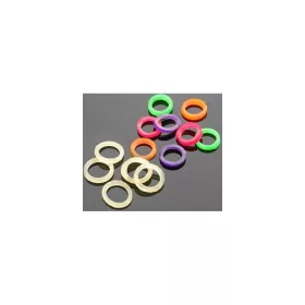 Mikado MF Transparent 3mm Anneau d'appât 50 pièces