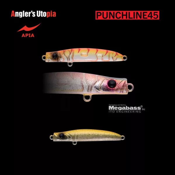 Apia Punch Line 45 3gr 45mm 01 Kanamaru Galaxy Wobbler