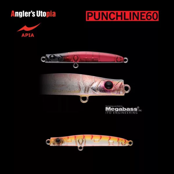 Apia Punch Line 60 5gr 60mm 09 Clear Shrimp Wobbler