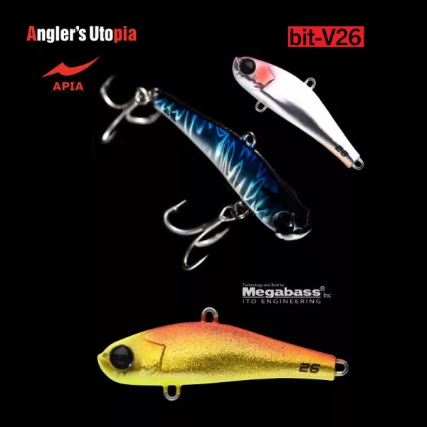 Apia Bit-V26 55mm 26gr 15 RedGold Galaxy Wobbler